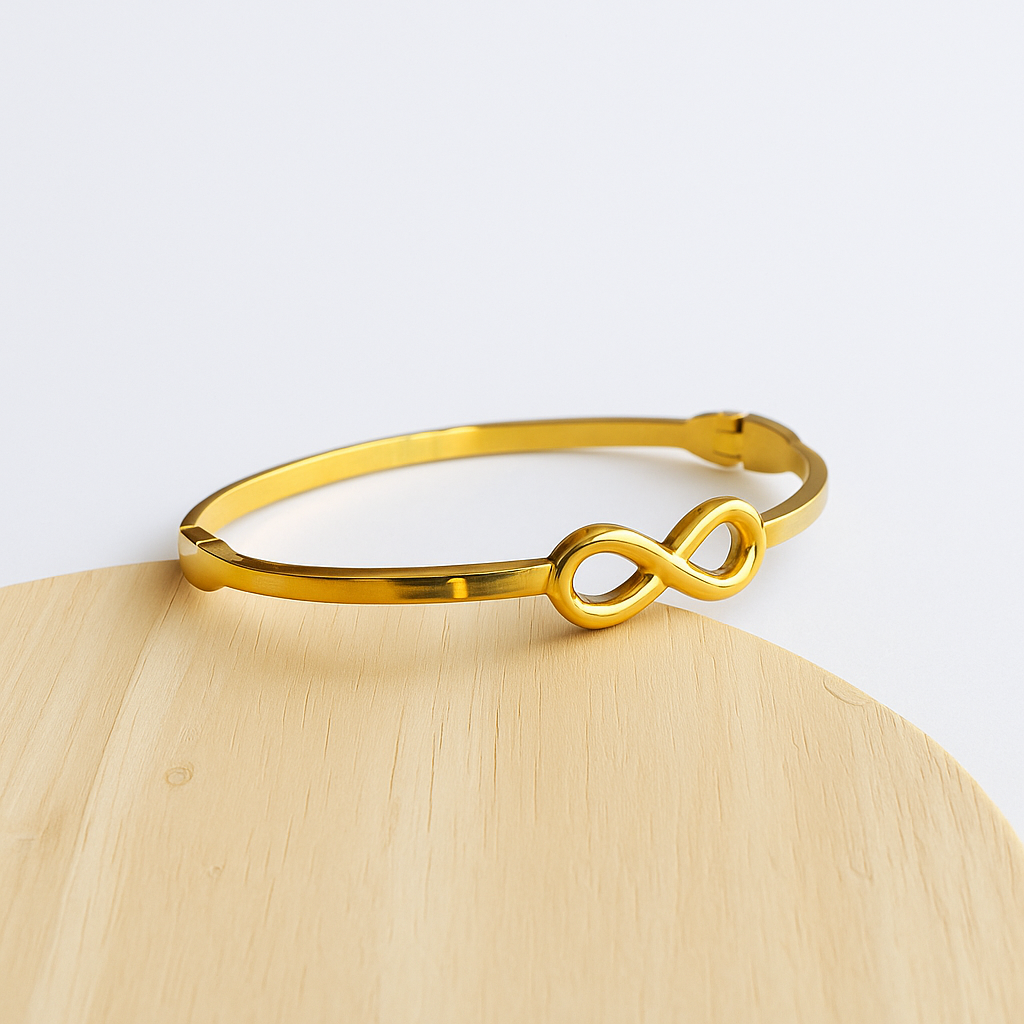 INFINITY BANGLE BRACELET