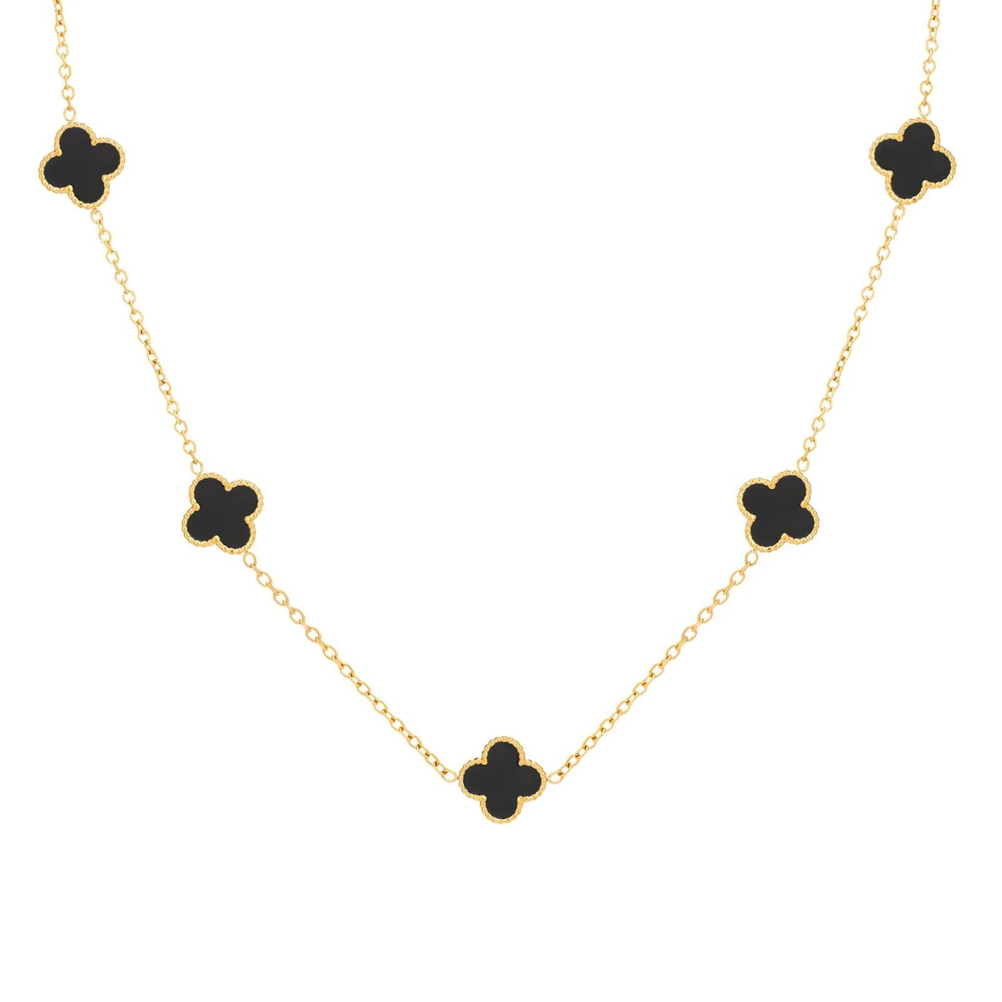 Black Clover Necklace