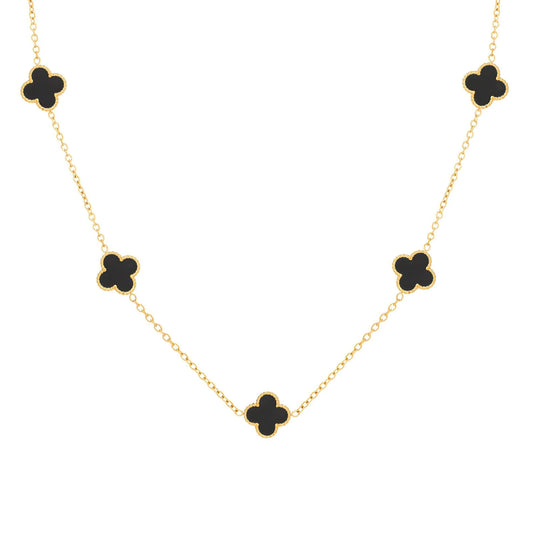 Black Clover Necklace