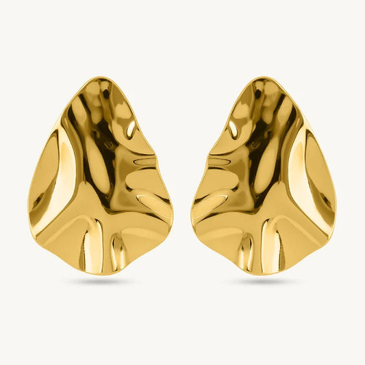 LEAF STUD EARRINGS
