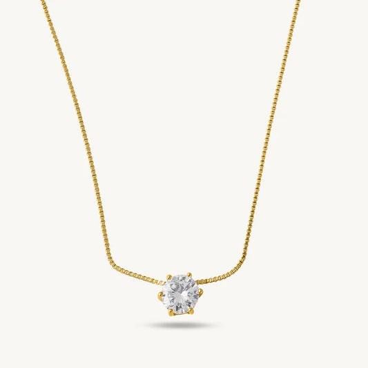 DIAMOND STUDDED NECKLACE