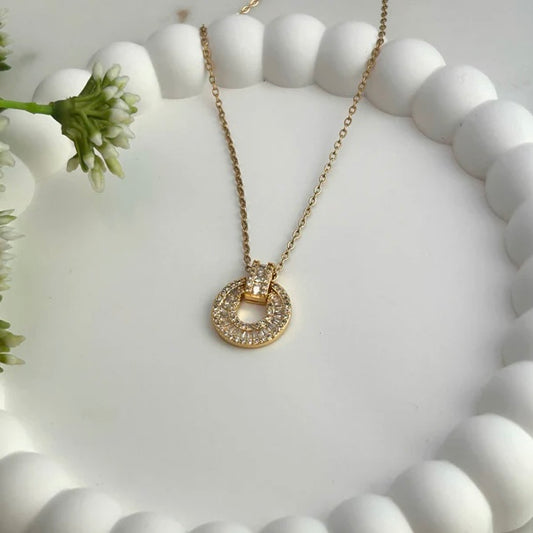 OPENWORK DIAMOND NECKLACE