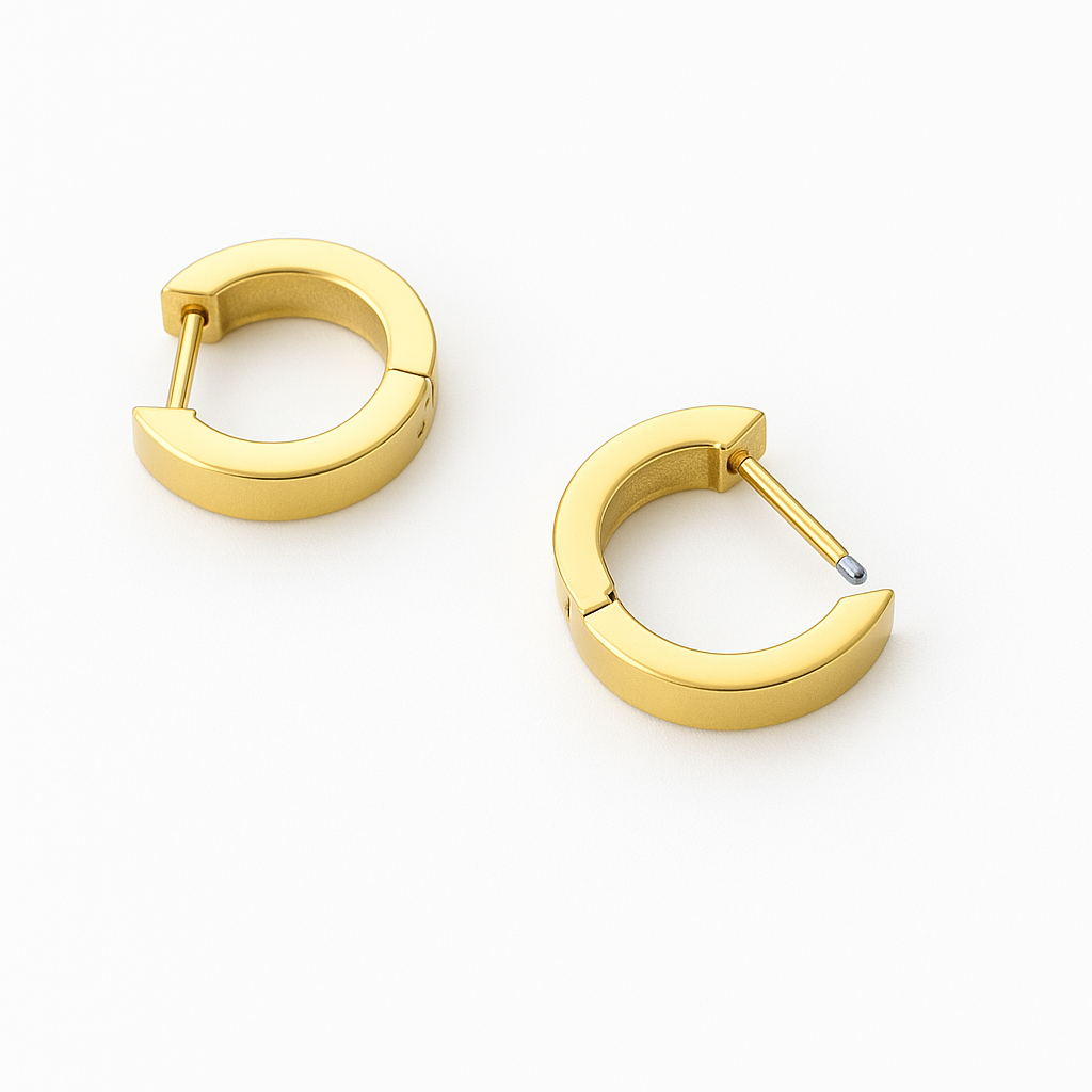 CLASSIC BOLD HOOP EARRINGS