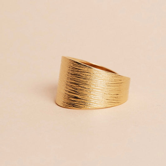 AURORA TEXTURED RING