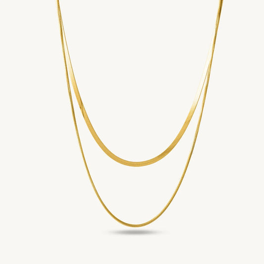 SNAKE CHAIN DUO
