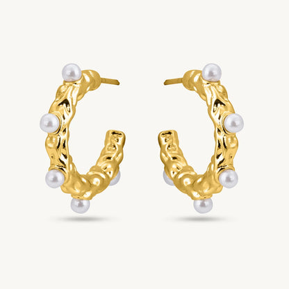 MOLTEN PEARL HOOPS