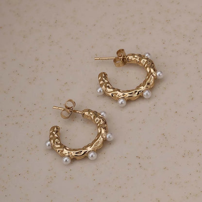 MOLTEN PEARL HOOPS