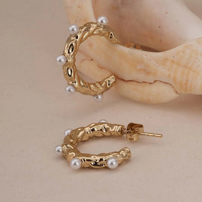 MOLTEN PEARL HOOPS
