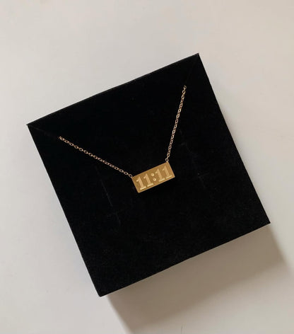 11:11 SQUARE NECKLACE