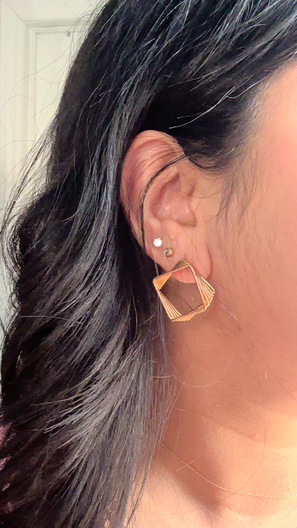 SQUARE EARRINGS