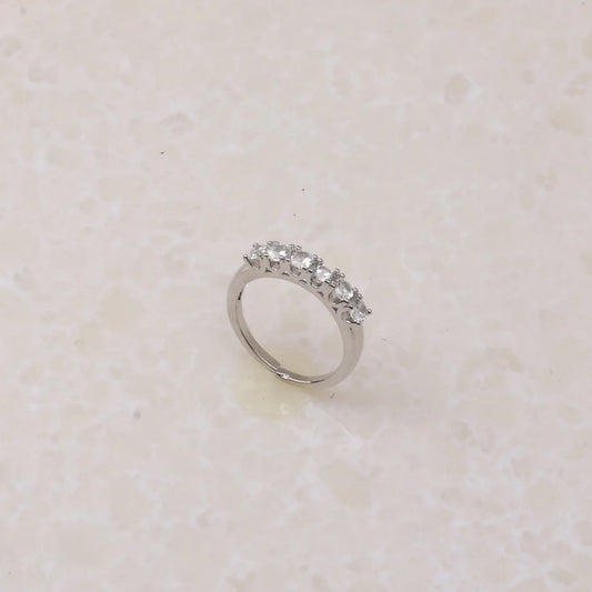ETERNITY SILVER RING