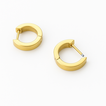 CLASSIC BOLD HOOP EARRINGS