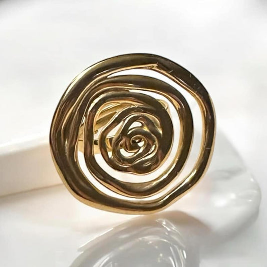 SOLARIA SPIRAL RING