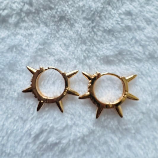 DIAMOND SPIKE EARRINGS