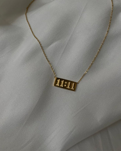 11:11 SQUARE NECKLACE