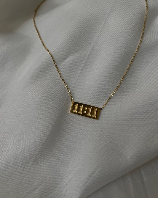 11:11 SQUARE NECKLACE