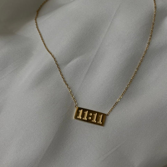 11:11 SQUARE NECKLACE